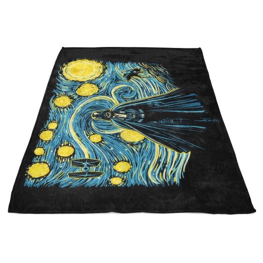Starry Vader - Fleece Blanket