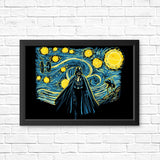 Starry Vader - Posters & Prints