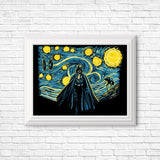 Starry Vader - Posters & Prints