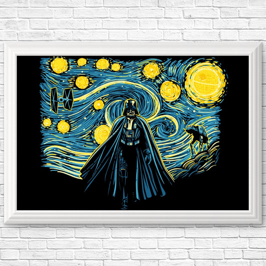 Starry Vader - Posters & Prints