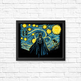 Starry Vader - Posters & Prints