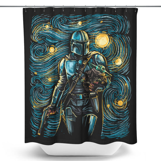 Starry Way - Shower Curtain
