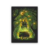 Starry Witch - Canvas Print