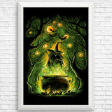 Starry Witch - Posters & Prints