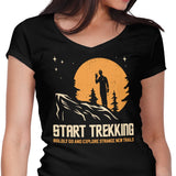 Start Trekking - Women's V-Neck