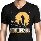 Start Trekking - Men's V-Neck