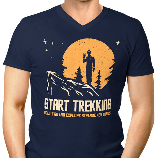 Start Trekking - Men's V-Neck