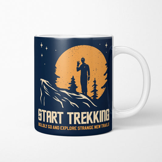 Start Trekking - Mug