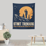 Start Trekking - Wall Tapestry