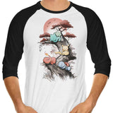 Starters Under the Sun - 3/4 Sleeve Raglan T-Shirt