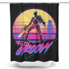 Stay Groovy - Shower Curtain