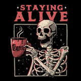 Staying Alive - Men's V-Neck