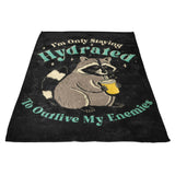 Staying Hydrated - Fleece Blanket