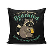 Staying Hydrated - Throw Pillow