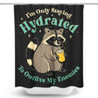Staying Hydrated - Shower Curtain