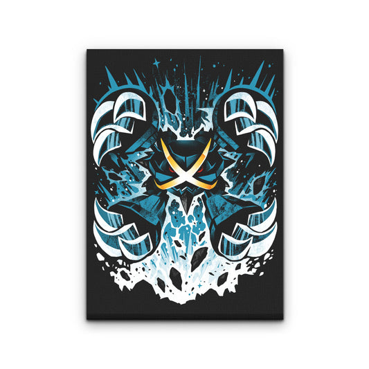 Steel Magnetic Force - Canvas Print