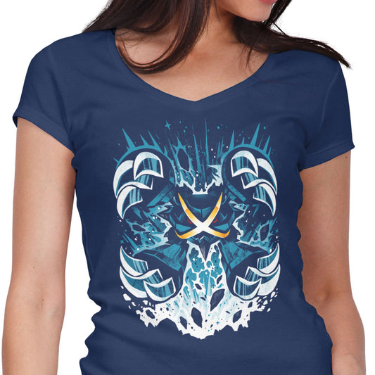 Steel Magnetic Force - Women's V-Neck