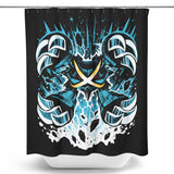 Steel Magnetic Force - Shower Curtain