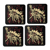 Stegosaurus Fossils - Coasters