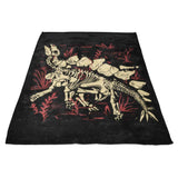 Stegosaurus Fossils - Fleece Blanket