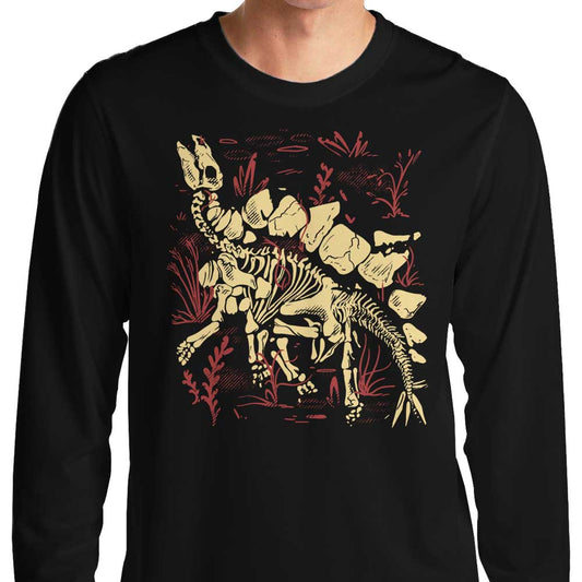 Stegosaurus Fossils - Long Sleeve T-Shirt