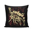 Stegosaurus Fossils - Throw Pillow
