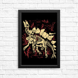 Stegosaurus Fossils - Posters & Prints