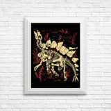 Stegosaurus Fossils - Posters & Prints