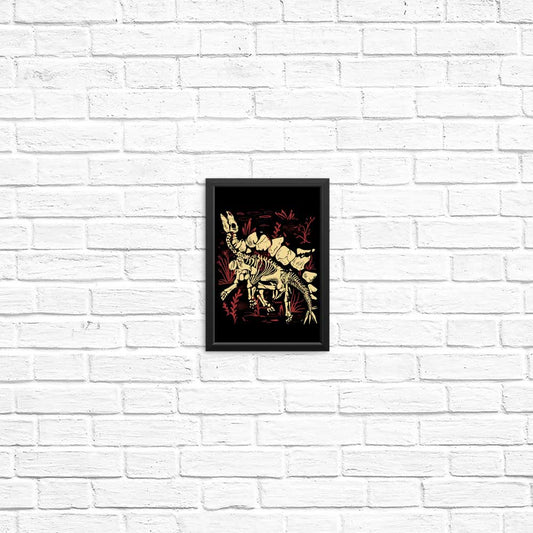 Stegosaurus Fossils - Posters & Prints