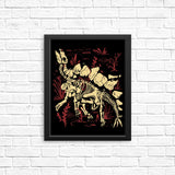 Stegosaurus Fossils - Posters & Prints