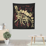 Stegosaurus Fossils - Wall Tapestry