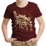 Stegosaurus Fossils - Youth Apparel