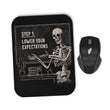 Step 1: Expectations - Mousepad