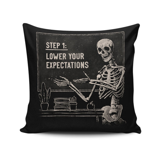 Step 1: Expectations - Throw Pillow