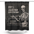 Step 1: Expectations - Shower Curtain