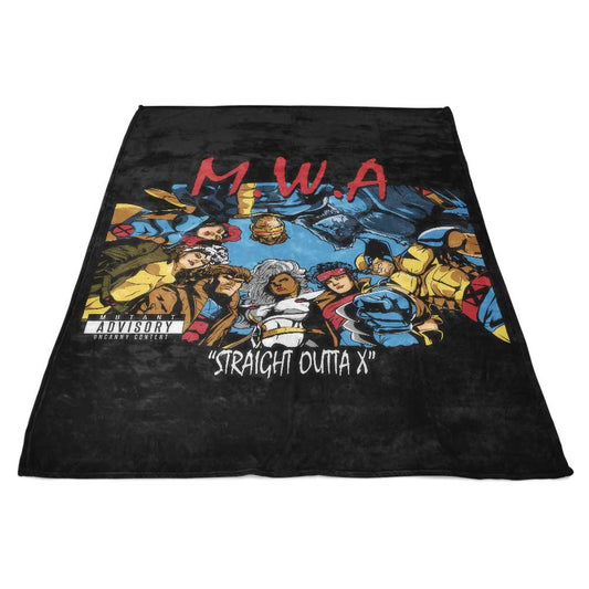 Straight Outta X - Fleece Blanket