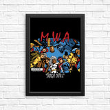 Straight Outta X - Posters & Prints