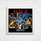 Straight Outta X - Posters & Prints