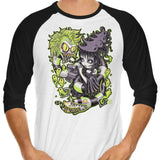 Strange and Unusual - 3/4 Sleeve Raglan T-Shirt