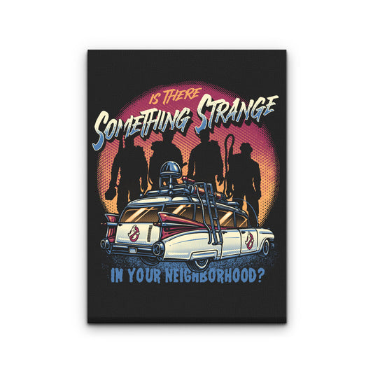 Strange Neighborhood - Canvas Print