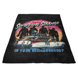 Strange Neighborhood - Fleece Blanket
