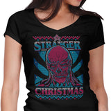 Strange Ugly Christmas - Women's V-Neck
