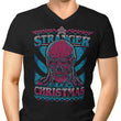 Strange Ugly Christmas - Men's V-Neck