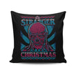 Strange Ugly Christmas - Throw Pillow