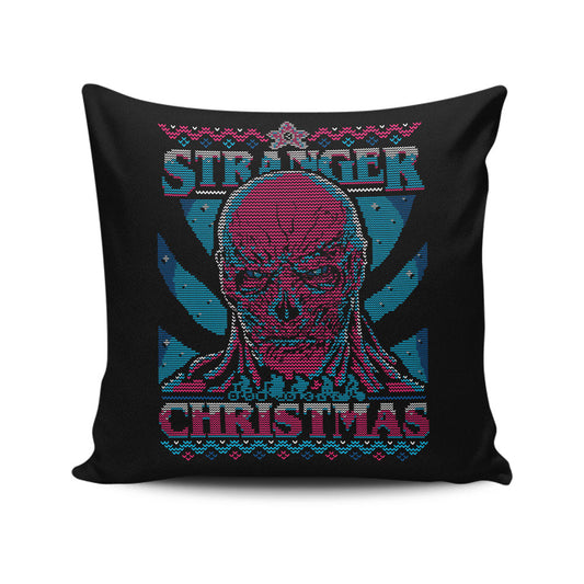Strange Ugly Christmas - Throw Pillow