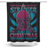 Strange Ugly Christmas - Shower Curtain