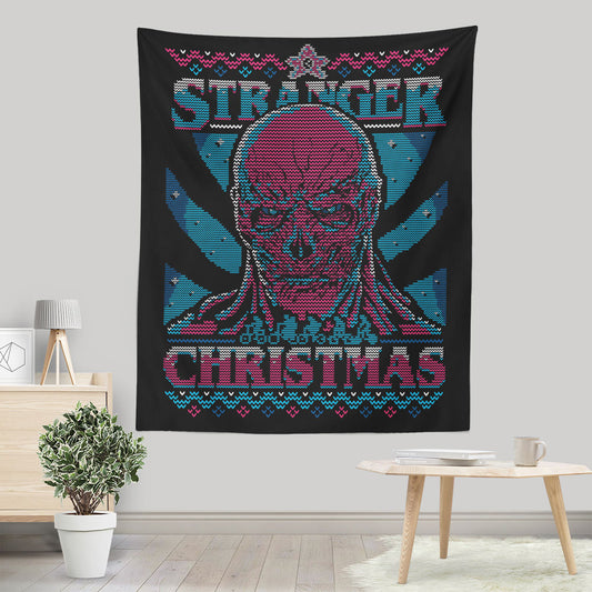 Strange Ugly Christmas - Wall Tapestry