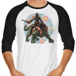 Strength and Courage - 3/4 Sleeve Raglan T-Shirt