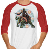Strength and Courage - 3/4 Sleeve Raglan T-Shirt