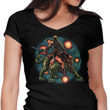 Strength and Courage - Women's V-Neck